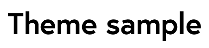サンプルサイト